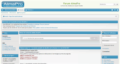 Desktop Screenshot of forum.almapro.org
